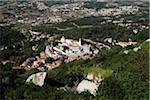 Aerial View of National Palace of Sintra, Portugal