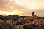 Czech Republic, South Bohemia, Historic Centre of Cesky Krumlov, UNESCO World Heritage Site