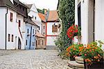 Czech Republic, South Bohemia, Historic Centre of Cesky Krumlov, UNESCO World Heritage Site