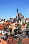 Czech Republic, South Bohemia, Historic Centre of Cesky Krumlov, UNESCO World Heritage Site