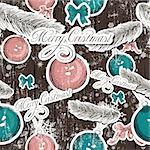 Seamless texture about Christmas. Vector illustration EPS10