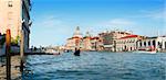 Beautiful cityscape with ancient architecture in Venice, Italy