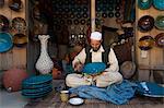 Istalif is famous for its handmade glazed clay pottery, Panjshir Province, Afghanistan, Asia