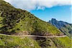 Mountain Pass Road, Teno Mountains, Masca, Tenerife, Canary Islands, Spain