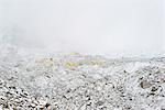 Everest Base Camp at the end of the Khumbu glacier lies at 5350m, Khumbu Region, Nepal, Himalayas, Asia