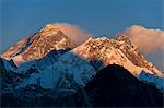 Mount Everest, Nuptse and Lhotse, seen here from Gokyo Ri, Khumbu Region, Nepal, Himalayas, Asia