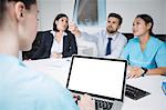 Team of doctors in a meeting at conference room