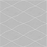 Seamless wavy lines pattern. Vector art.
