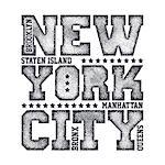 New York City Typography Graphics, T-shirt design. vector illustration