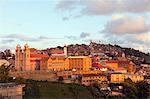 Ambozontany Cathedral, Fianarantsoa Haute Ville in the afternoon, central area, Madagascar, Africa