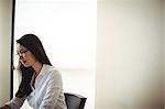 Businesswoman working in office