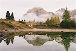 Lago di Limides (Limides Lake), Dolomite Alps, South Tyrol, Italy