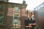 Portrait of businesswoman, London