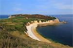 France, Brittany, Crozon Peninsula. Toulinguet cape. Pen Hat Cove.