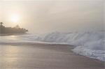 Tides on the beach, Tangalle, South Province, Sri Lanka