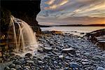 Byrne's Cove, Kilkee, County Clare, Munster, Republic of Ireland, Europe