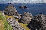 Monastery on Skellig Michael, UNESCO World Heritage Site, County Kerry, Munster, Republic of Ireland, Europe