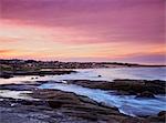 Sunset over Punta del Diablo, Rocha Department, Uruguay, South America