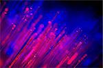 defocused abstract background of fiber optic cables