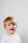 Boy smiling to camera