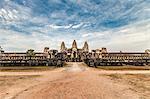 East gate temple in Angkor Wat, Siem Reap, Cambodia