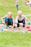 Children playing in sandpit