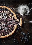 Pie with berries
