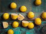 Yellow desserts