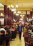 Interior view of the Cafe Tortoni, Avenida de Mayo, Buenos Aires, Buenos Aires Province, Argentina, South America