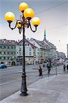 Shops on Kornhausplatz, Bern, Jungfrau region, Bernese Oberland, Swiss Alps, Switzerland, Europe