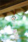 Wind chime in traditional Japanese house