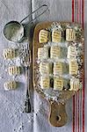 Kneading Potato and Rice Flour for Homemade Gnocchi