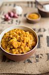 A pumpkin and chickpea curry