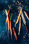 Carrots, sweet potatoes