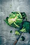 broccoli and cauliflower