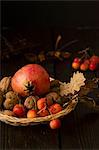 Still life with pomegranate