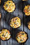 Sweet Potato Muffins with Chilli, Cheese and Seeds