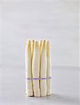 A bunch of white asparagus