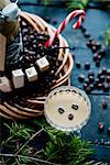 Coffee liqueur in a glass