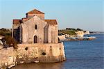 France, Charente-Maritime (17), Talmont-sur-Gironde, Sainte-Radegonde church