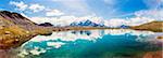 Lake in mountains, Santa Caterina Valfurva, Bormio, Italy