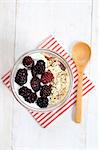 muesli with summer fruit