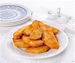 Frittini di sedano rapa (celeriac in breadcrumbs from Italy)