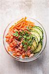 Poke - Hawaiian salmon salad