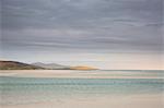 Tranquil view clouds over ocean, Luskentyre, Harris, Outer Hebrides