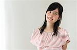 A girl student portrait