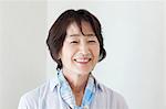 A senior woman portrait