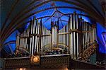 Pipe organ Basilica Notre Dame, Old City, Montreal, Quebec.