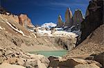 Las Torres, Torres del Paine National Park, Chile.