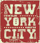 New York City Typography Graphics, T-shirt design. vector illustration